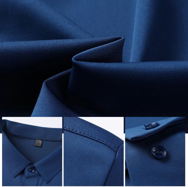 Skrynkelfri Stretchskjorta