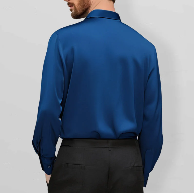 Skrynkelfri Stretchskjorta